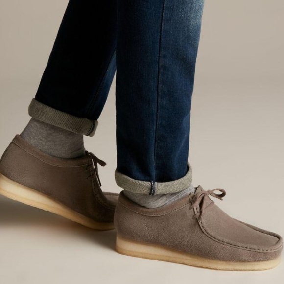 mens suede wallabees